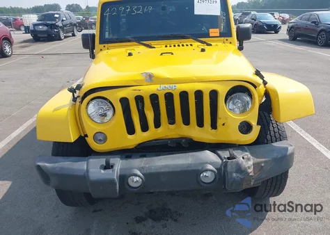 2015 Jeep Wrangler Unlimited Sahara из США, поврежденный, VIN 1C4BJWEG7FL665516